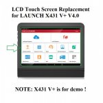 LCD Touch Screen Digitizer for LAUNCH X431 V+ V4.0 Scanner